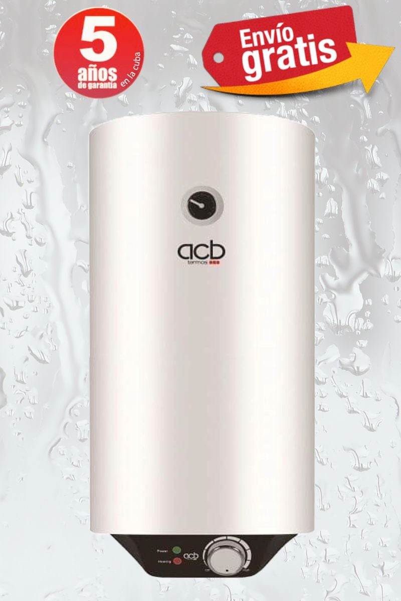 TERMO ELÉCTRICO ACB 80 L, CLASE ENERGÉTICA 