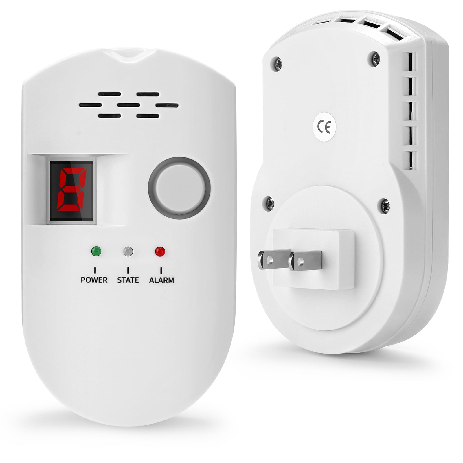 Importé - Détecteur de Fuite de Gaz Avec Alarme et Sécurité anti-fuite