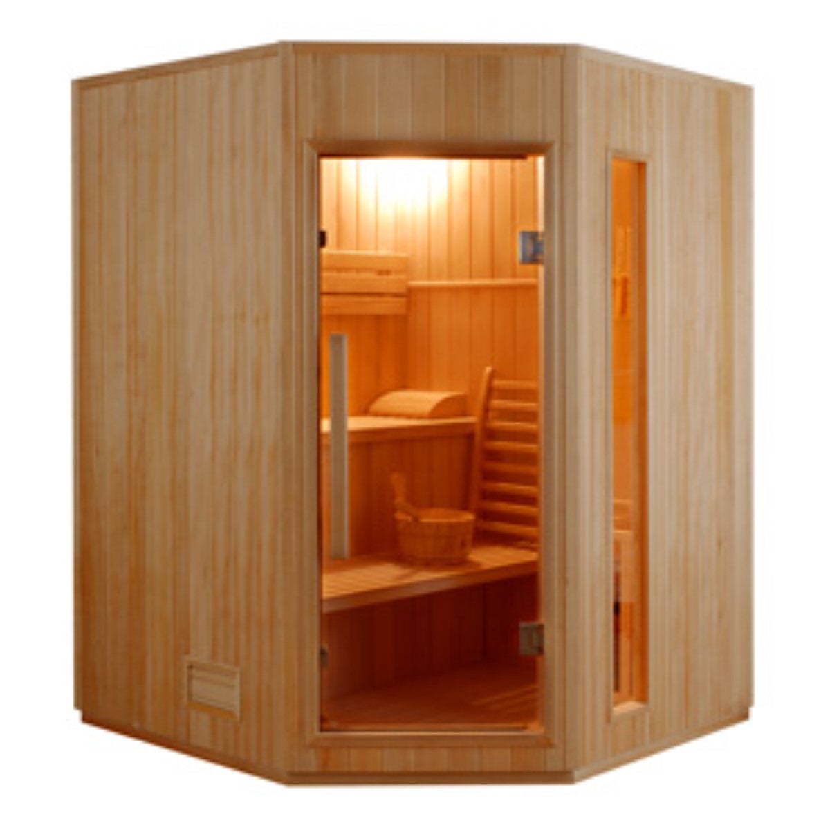 sauna infrarouge, vente saunas, prix saunas angle
