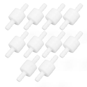 10 Clapets Anti-retour Jetables 4mm Pour Aquarium | Plastique PP, Sens Unique, Pour Filtration, Pompes, Circuits D'eau