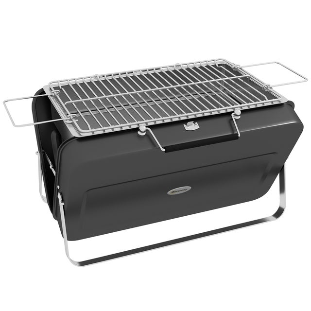 Barbecue de camping portable au charbon de bois mini barbecue