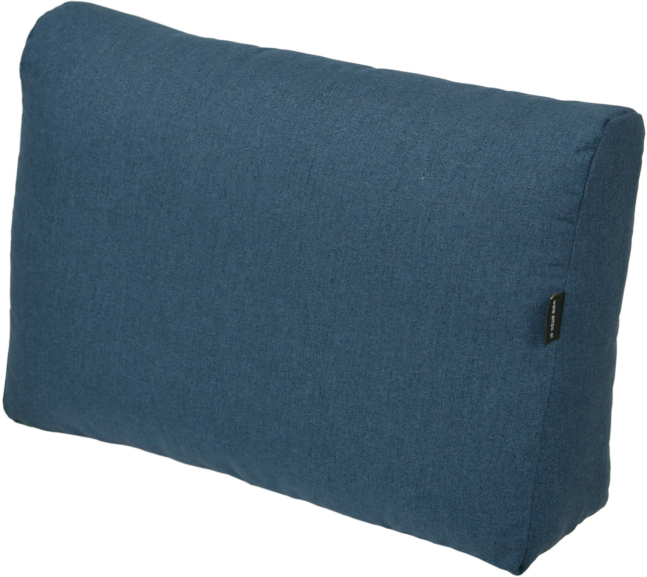 Poduszka na fotel ogrodowy oparcie AMPO wodoodporna ciemny niebieski 1 szt.