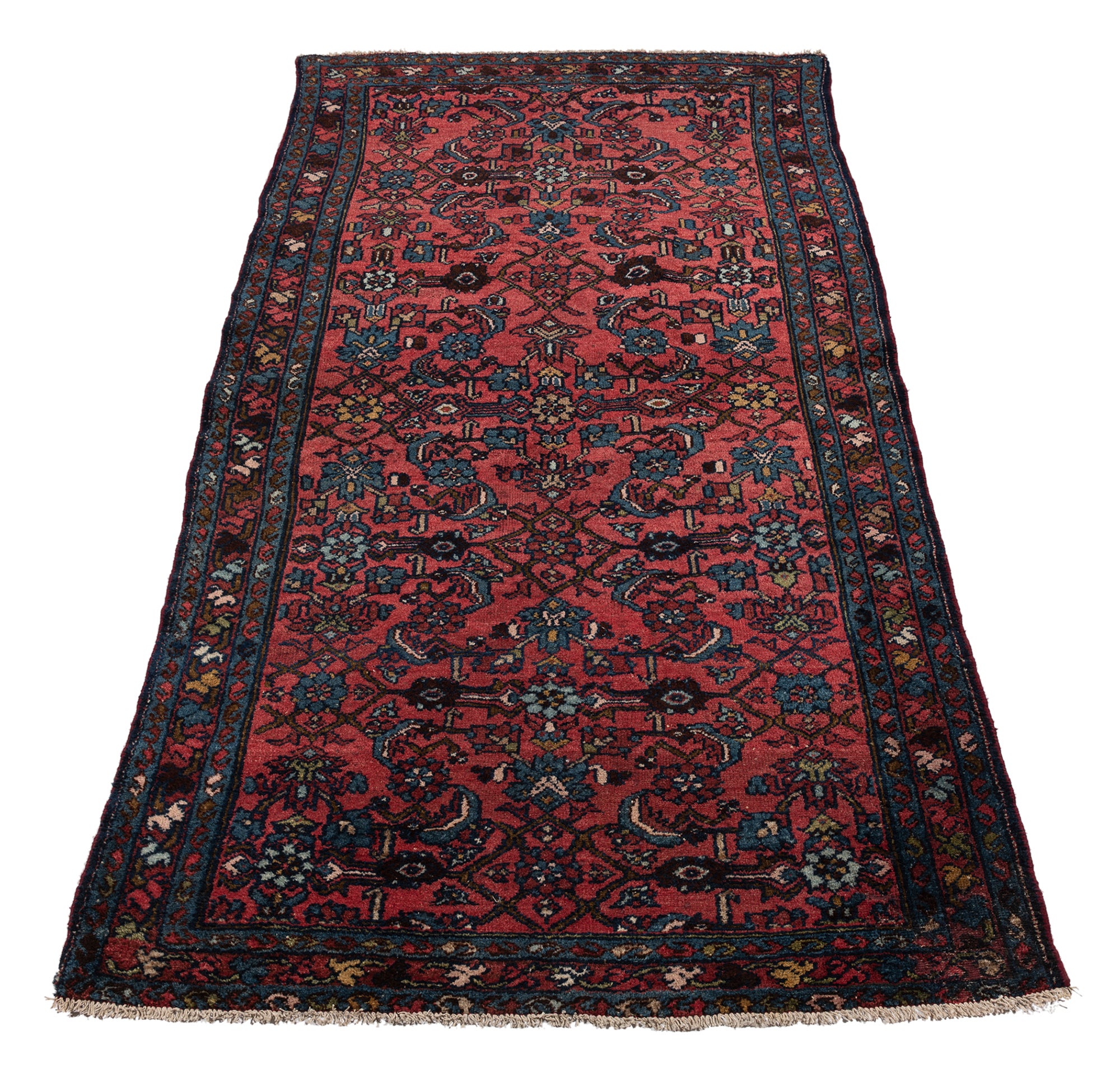 Oryginalny ręcznie robiony dywan orientalny, wymiary: 190x103 cm z certyfikatem autentyczności