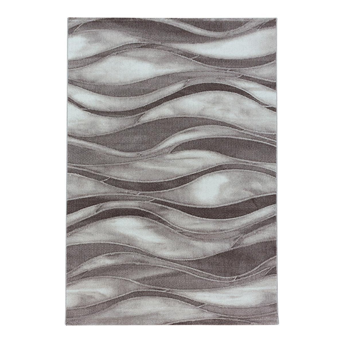 Tapis De Luxe Design Fantaisie Taupe Pebbles Rectangulaire Par Angelo 170 X 240 Cm