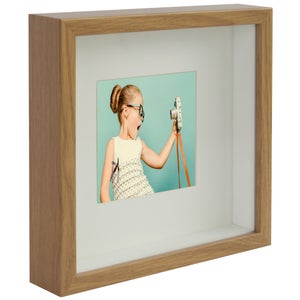 Cadre 3D Profond 7.9x7.9 Pouces Bois Gris Pour Médailles Photos Fleurs Souvenirs - Boîte Vitrine Carrée Cadre 3D Profond 7.9x7.9 Pouces Bois Gris Pour Médailles Photos Fleurs Souvenirs - Boîte Vitrine Carrée