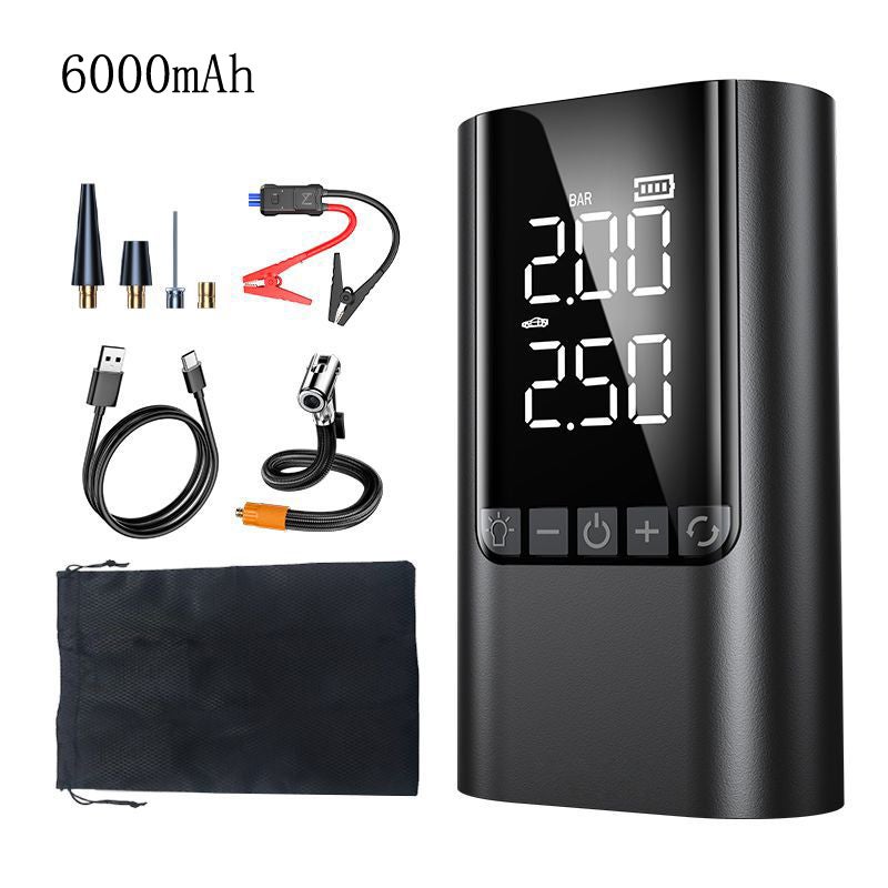 Avviatore Di Emergenza Portatile 12V/24V Con Display LCD Per Auto, Moto E Batterie