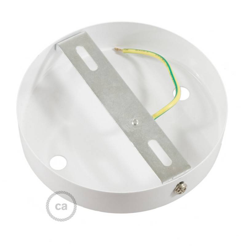 Kit rosone cilindrico in metallo a 2 fori - 7