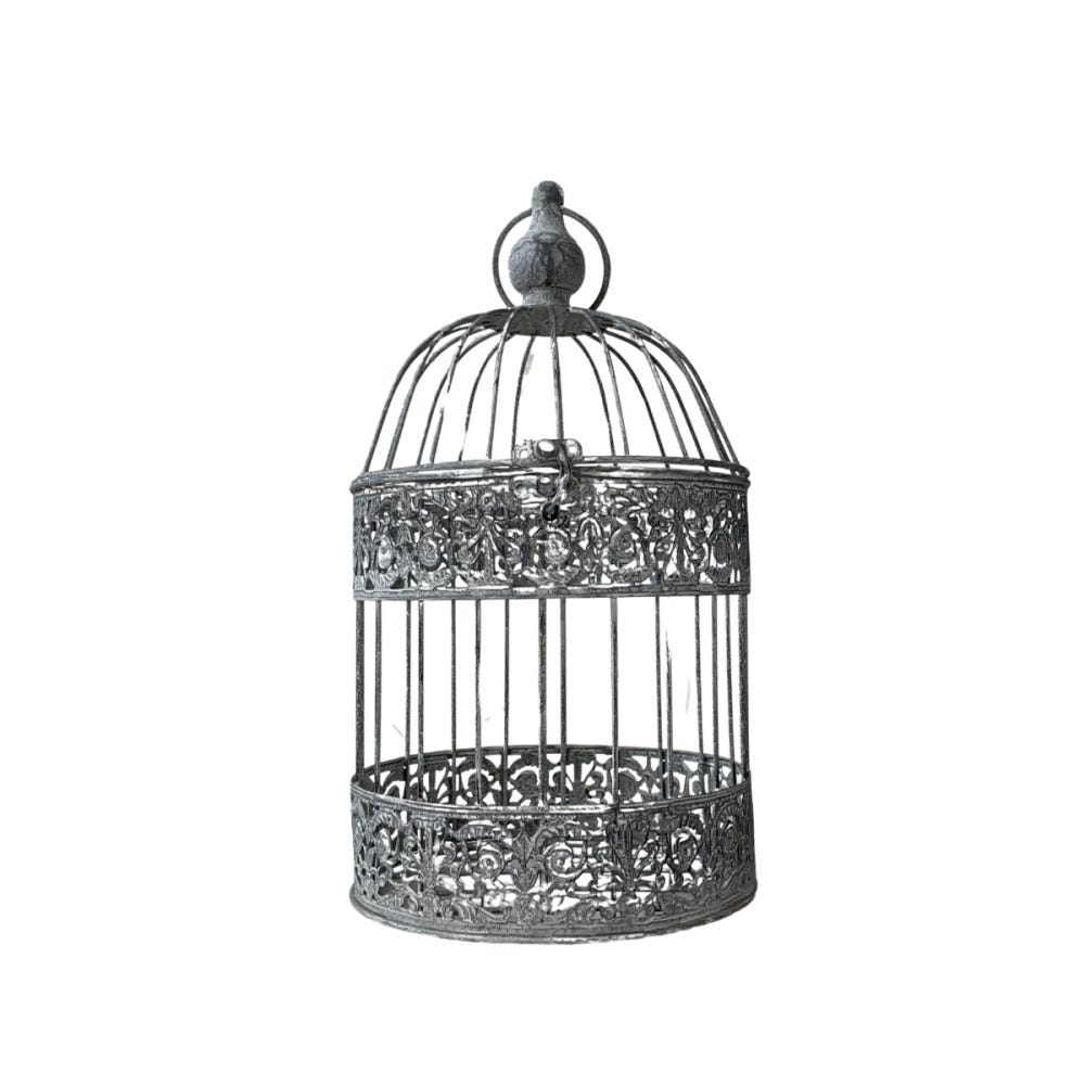Fdit bougeoir cage à oiseaux en fer Bougeoir Vintage Birdcage Fdit bougeoir cage à oiseaux en fer Bougeoir Vintage Birdcage
