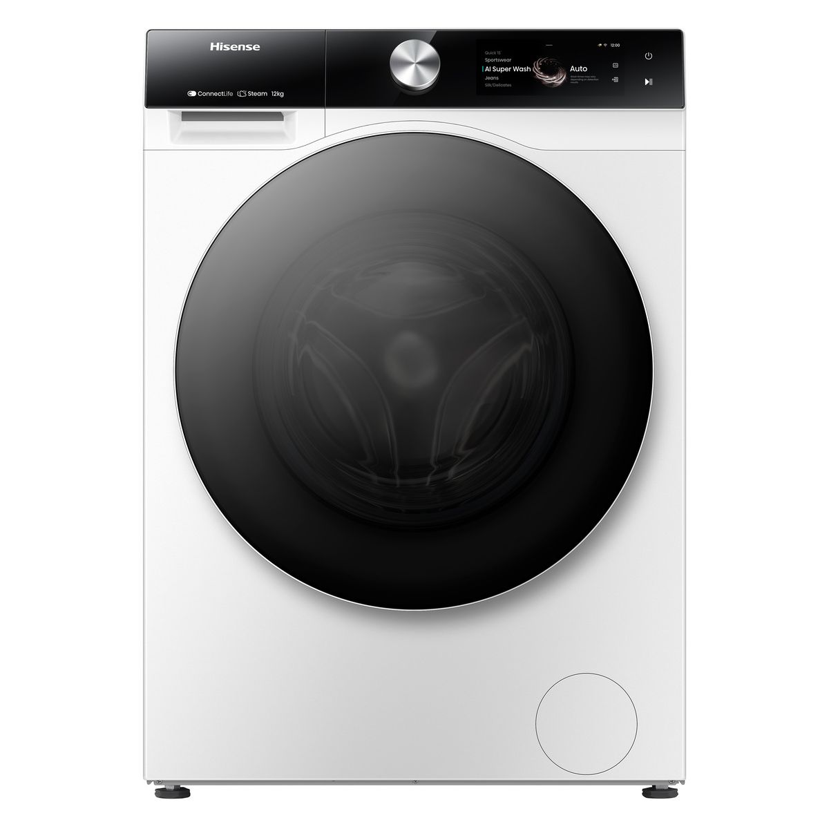 Hisense Lavadora Wf7s1247bw 12Kg Vapor A Wifi Blanco , Leroy Merlin