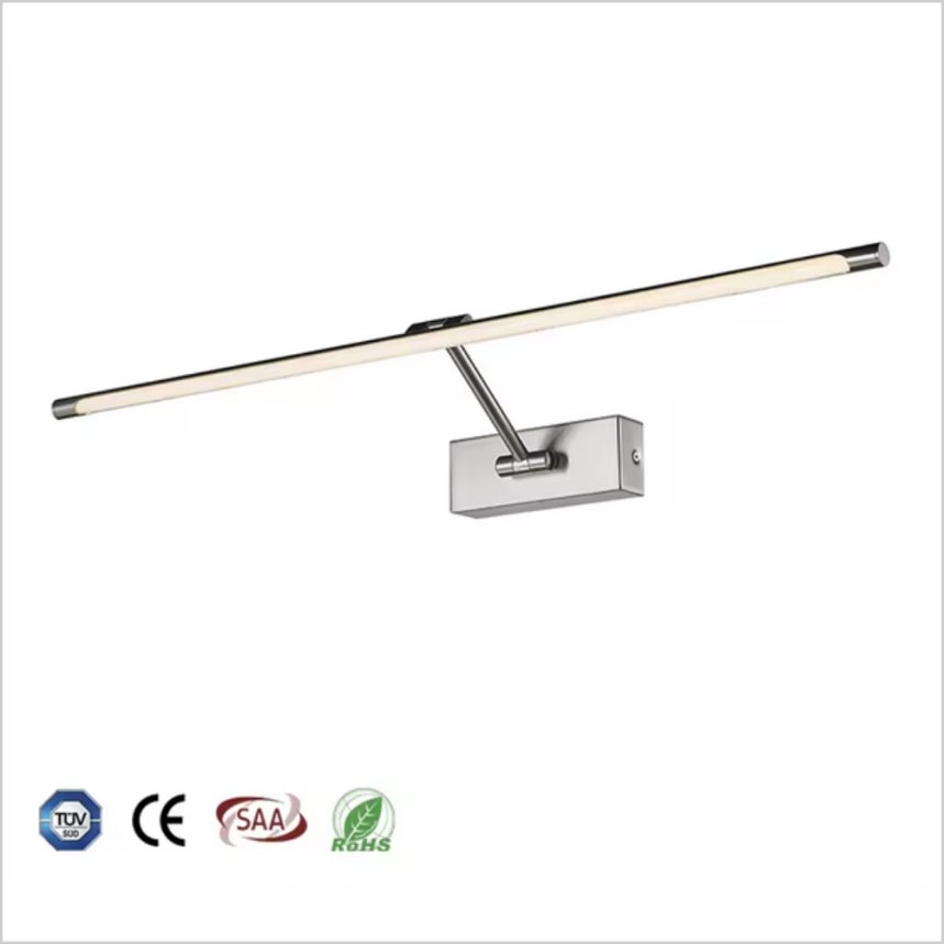 Applique Murale LED Pour éclairer Tableaux, Miroirs, Peintures Murales Traditionnel 12w Lumiere Chaude 3000k Bronze Articulee 55 Cm 91652810