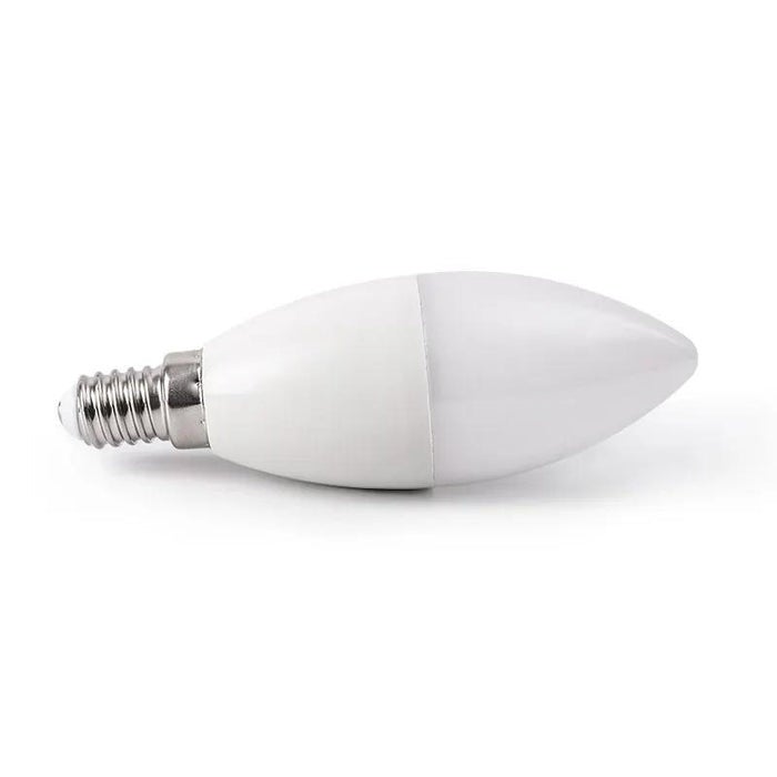 Ampoule LED E14 4.8W C37 180° - Unité / Blanc Chaud 2300K - 3500K - SILUMEN - 4