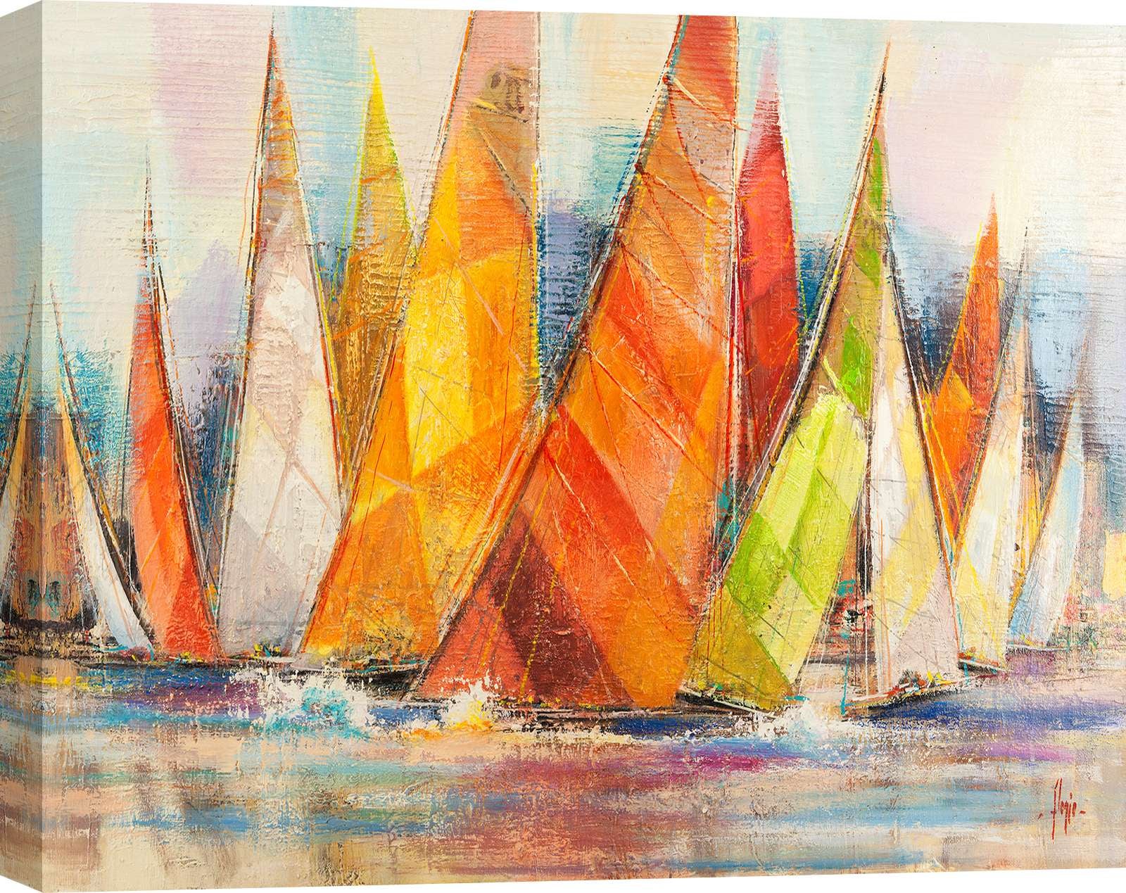 Impression sur Verre 160x85cm Tableaux Image Photo Voilier Image Régate Impression sur Verre 160x85cm Tableaux Image Photo Voilier Image Régate