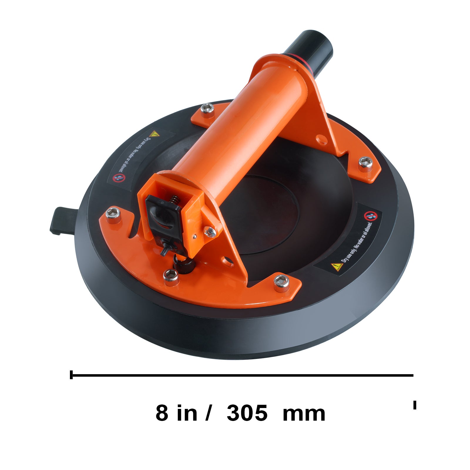 Ventouse de Levage SucceBuy 203 mm pour Verre et Carrelage, Charge 278 kg, Idéale pour Pose, Installation et Manutention, Avec Boîte et Gants - 2
