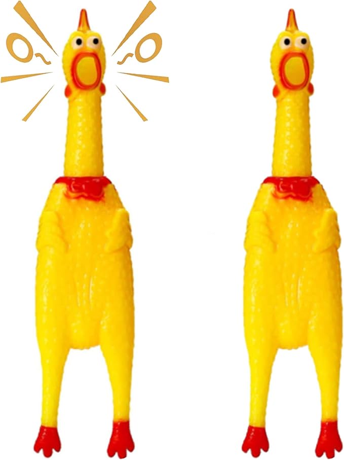 Juguetes Masticables De Peluche Para Perros - Pollito Chillón, Interactivo Y Duradero Para Perros Pequeños/medianos