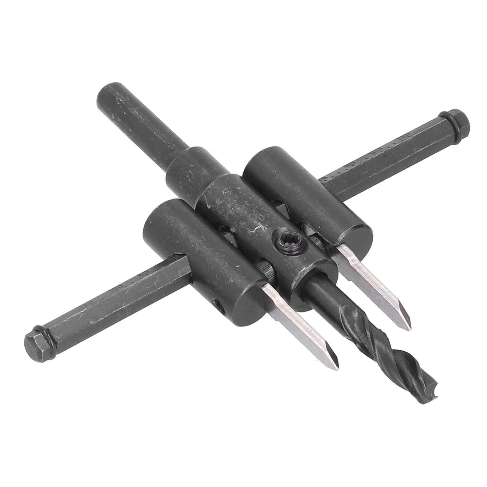 Kit De Scie Cloche Réglable Pour Le Bois - Idéal Bricolage, Perçage De Grands Trous - Neuf Générique