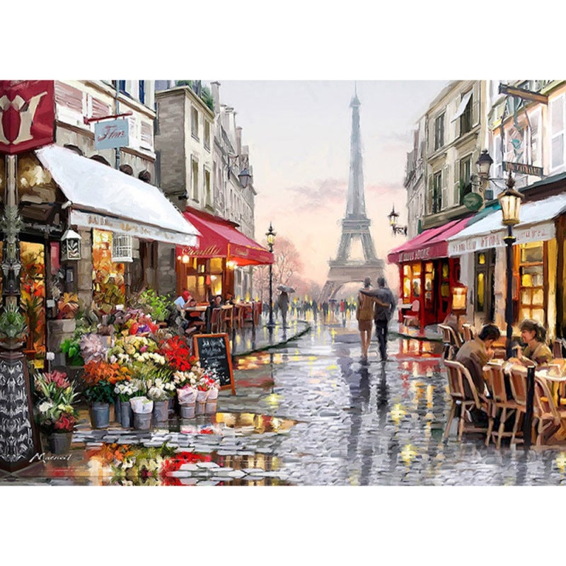 TNXEV Peinture Diamant 5D 40x40 Cm - Kit Broderie Diamants Ronds Et Carrés - Loisir Créatif