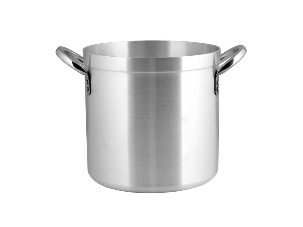 Pardini Albergo Casseruola Media con 2 Manici, Alluminio, Grigio, 38 cm