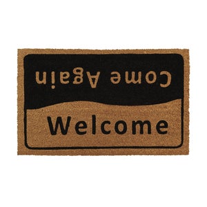 Zerbino d'ingresso per esterni - Welcome Leave - 60x40 cm - Zerbino