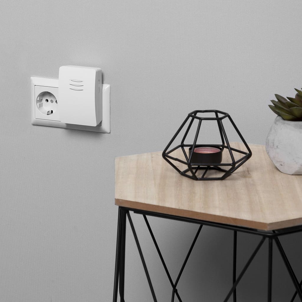 Byron Set Campanello Plug-in Senza Fili Bianco - 8