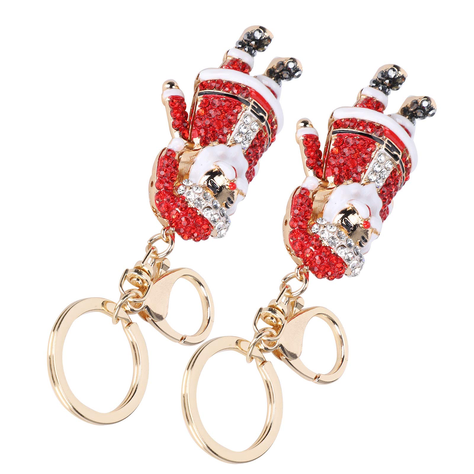 Lot 2 Porte-Clés Formule 1 Métal - Pendentif F1 Argent & Or, Cadeau Passionné Course Auto