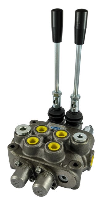 Distributore Oleodinamico A 1 Leva - Doppio Effetto 40lt 3/8 Con Viti - Foto 6