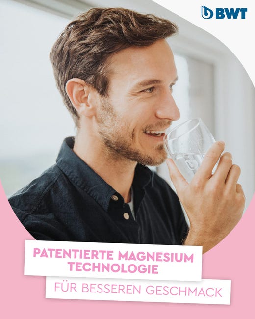 BWT Magnesium Mineralizer - Confezione Da 6 Filtri Per Caraffe Acqua, Tecnologia Al Magnesio - Foto 4