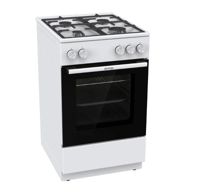 Gorenje GG5A10WFFM Cuisinière Indépendante avec Four Blanc