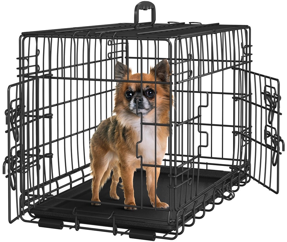 Merlin Cage Cage pour Chien en Fils Métallique Cage Transportable Pliable Intérieur ...