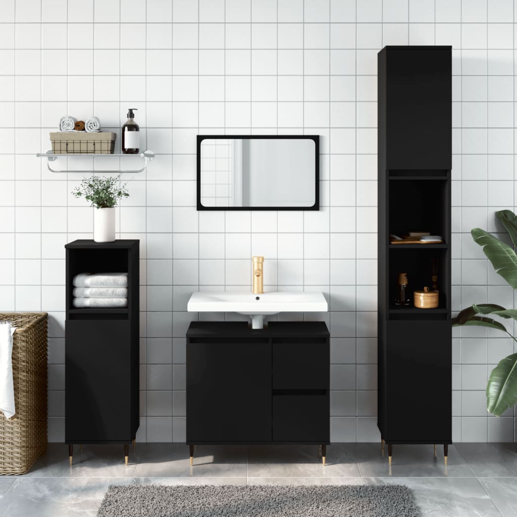 Meuble salle de bain 70 cm : élégant, fonctionnel, prêt à poser