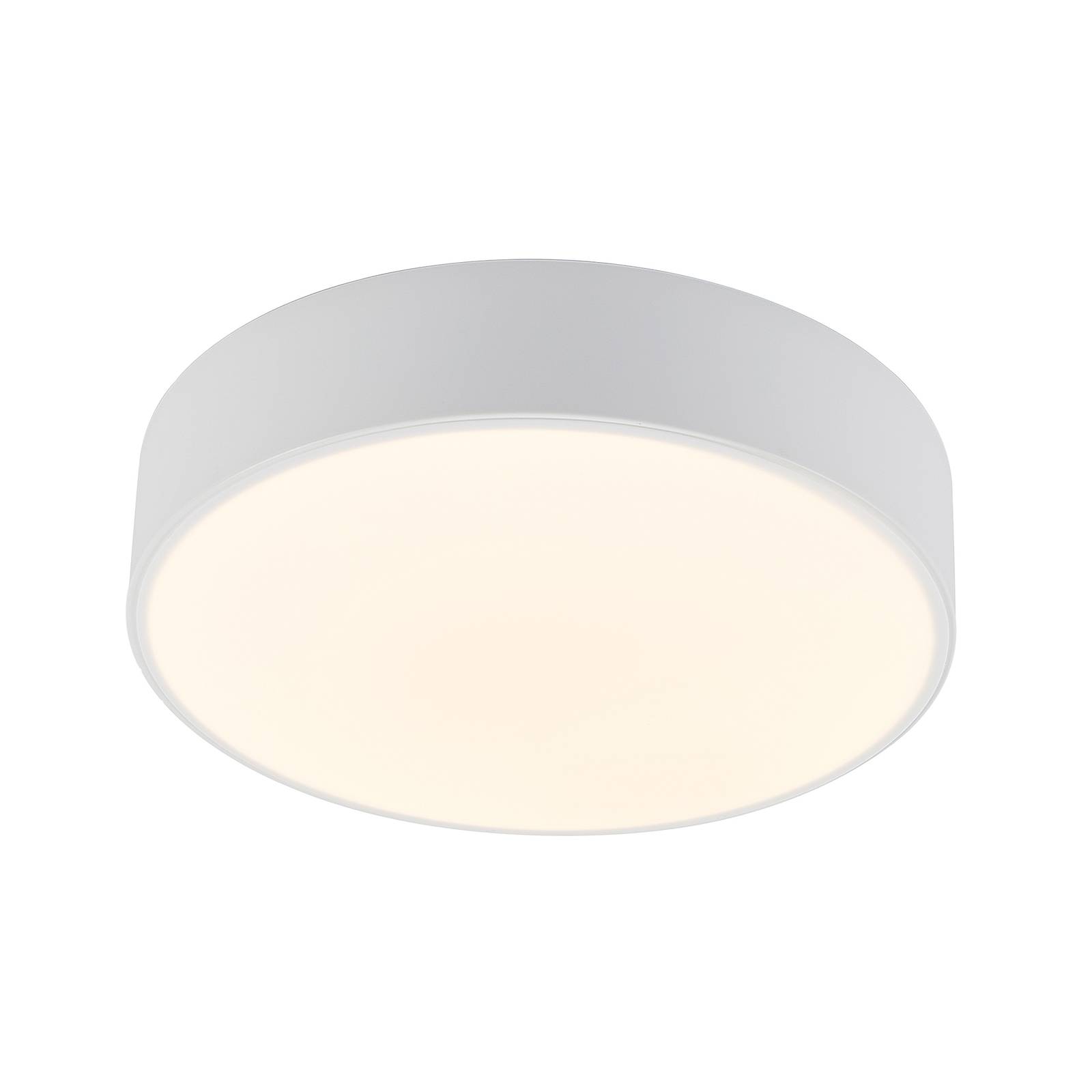 Lindby  Plafón Led Simera, Ø 30Cm, Metal, Lámpara Led, Plafón Led, Lámpara De Techo Blanco , Leroy Merlin