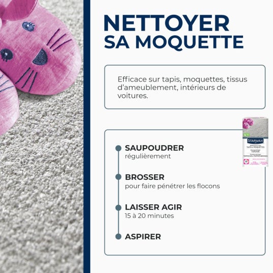 Nettoyant à sec Tapis Moquettes Starwax - 500g Starwax - 3