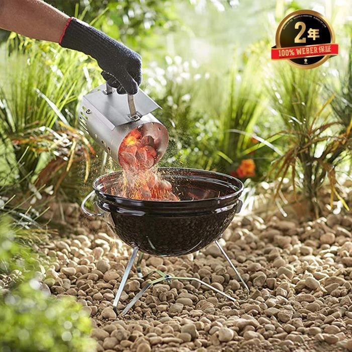 Cheminée d'allumage WEBER - Rapidfire - pour Smokey Joe et Go Anywhere - 6