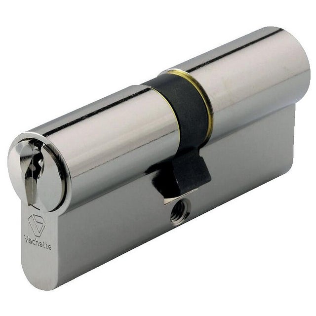 Cylindre De Serrure Standard 40+40 – Haute Sécurité, 4 Clés, Barillet De Porte