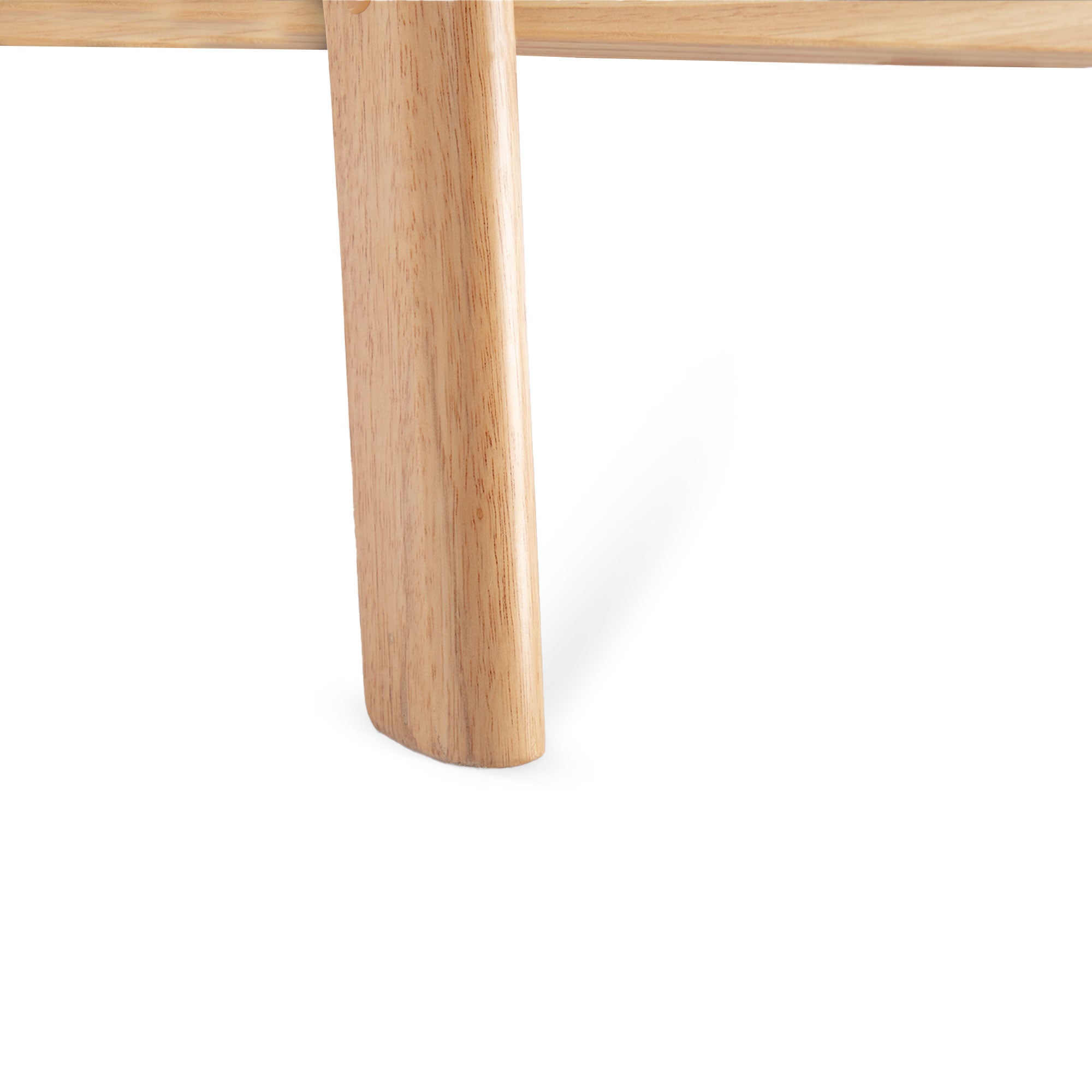 Fauteuil scandinave vintage MARIE lin beige et bois - 9