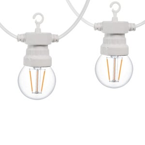 Catena Luminosa Halloween 3m Con 20 Luci A LED A Forma Di Zucca, IP65, A Batteria, Per Decorazioni Interne Ed Esterne, Atmosfera Spaventosa - 3