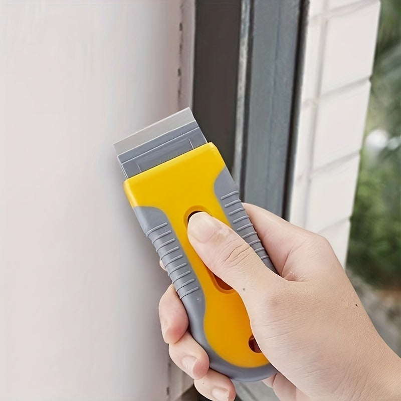 outils de grattage en plastique, grattoir à peinture multi-usages, grattoirs pour enlever les étiquettes, autocollants - 6