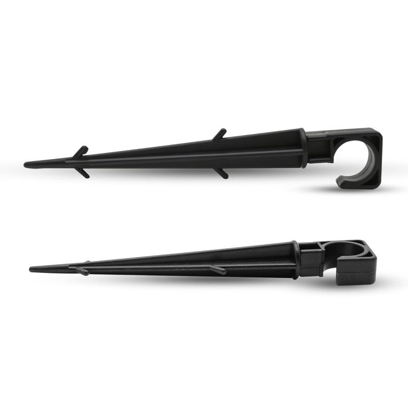 Lot de 20 Crampon de fixation plastique, Piquets de Fixation 16mm pour Ligne d'égouttement, tuyaux d'arrosage et tuyaux gouteurs - 4