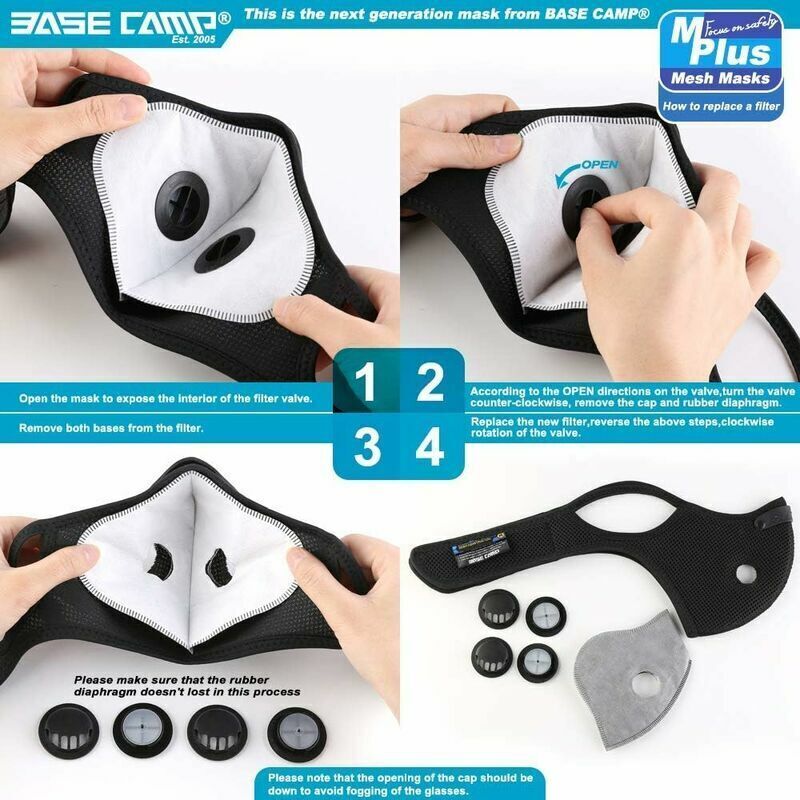 Masque anti-poussière pour menuiserie Construction Tondre Ponçage Jardinage Nettoyage Peinture Sciage et meulage - 3
