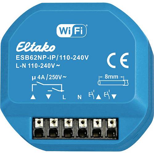 Siłownik do rolet Eltako ESB62NP-IP kontrola światła i kompatybilny z Apple HomeKit
