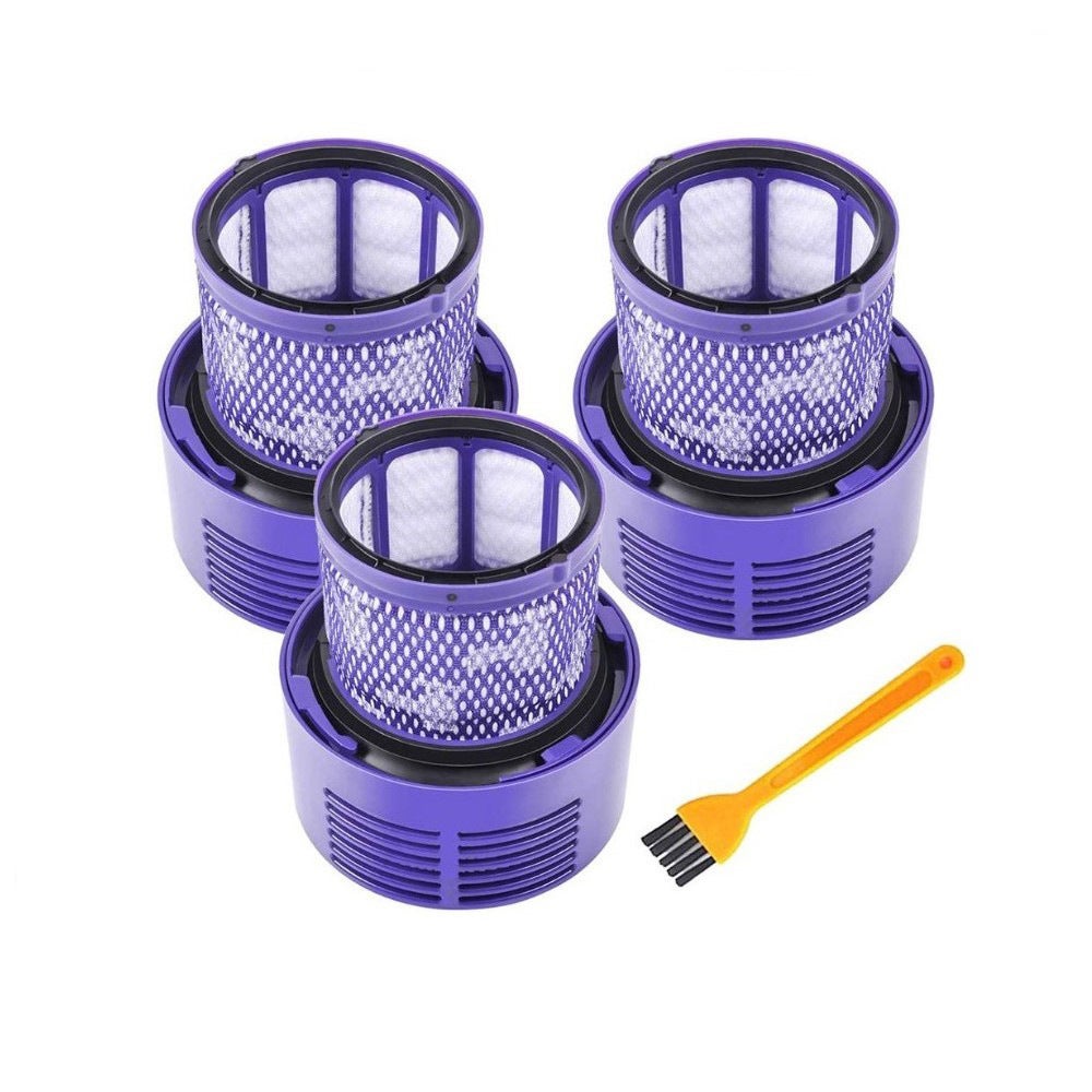 Trade-Shop Lot De 3 Filtres à Lamelles / Filtres Ronds / Filtres Plissés / Cartouche Filtrante Pour Aspirateur à Eau Grizzly Lidl Parkside Caramba Aspirateur à Poussière