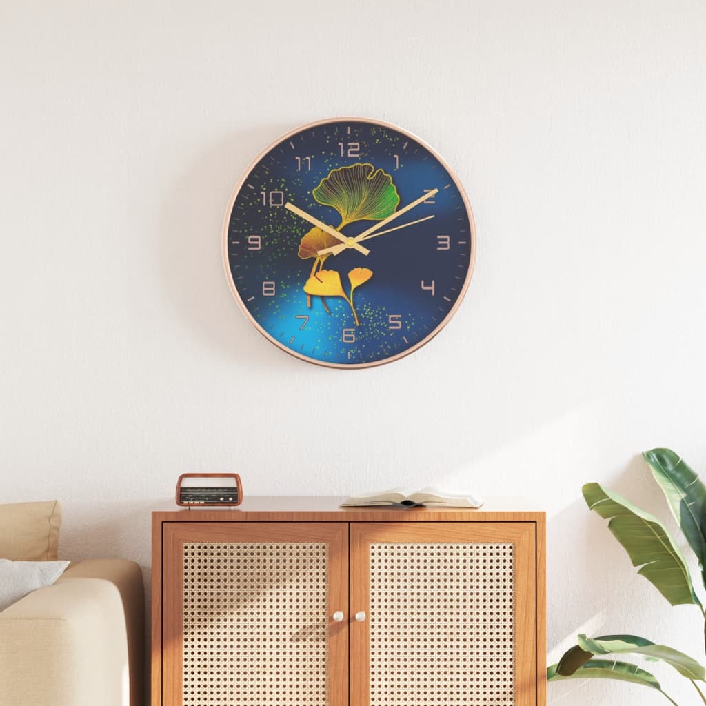 VidaXL Orologio da Parete con Movimento al Quarzo Design Moderno 50 cm