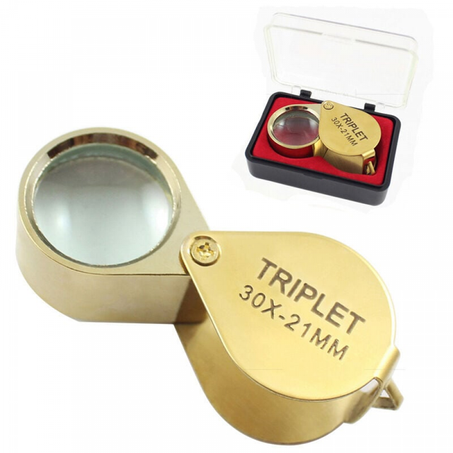 Lot De 8 Loupes éclairées Pour Bijoutier, Gemmologue, Inspection - NEUVES
