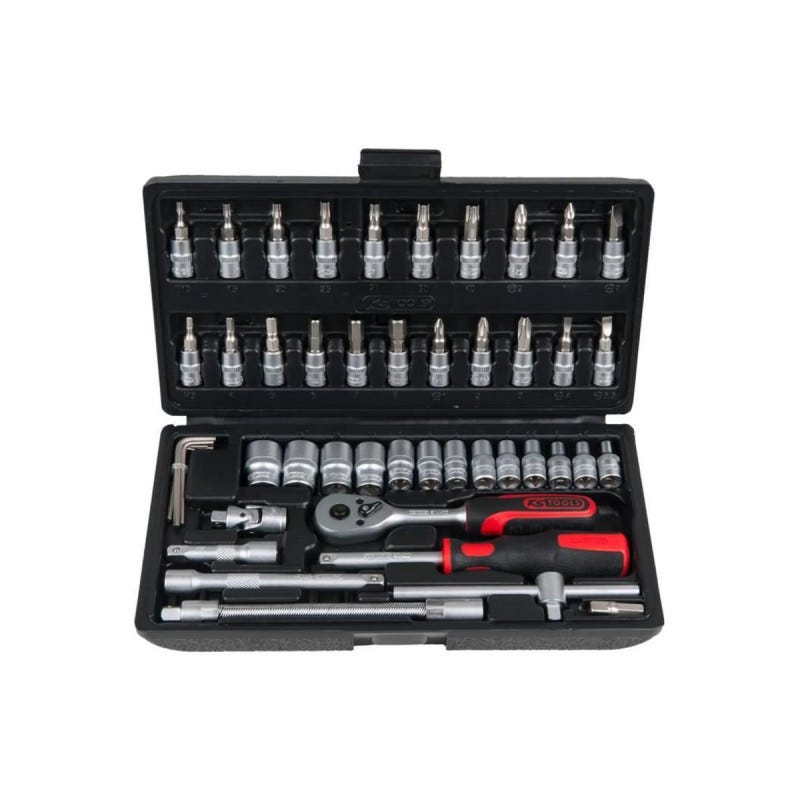 Coffret de douilles 1/4 et1/2 KS TOOLS ultimate 151 pièces Coffret de douilles 1/4 et1/2 KS TOOLS ultimate 151 pièces