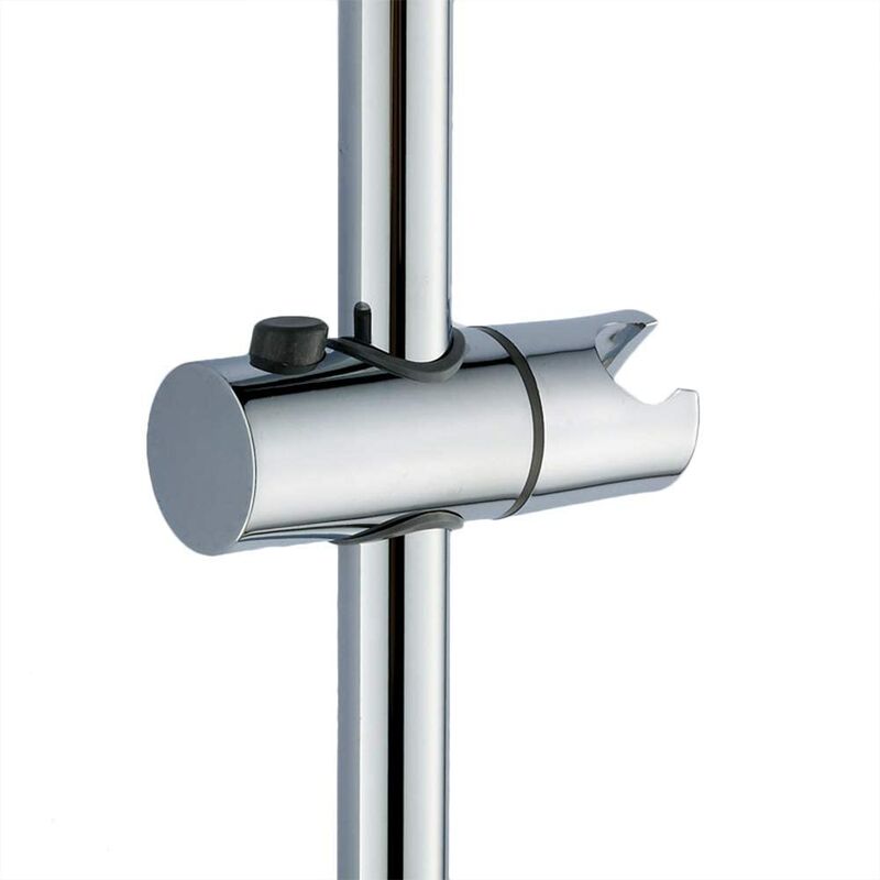 Support de pommeau de douche réglable pour barre murale 25 mm | Leroy