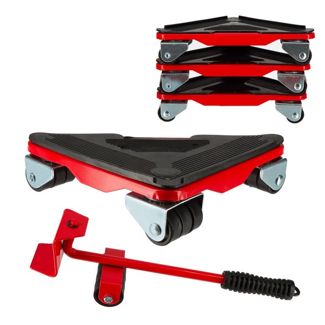 Coins Roulants 1000kg Avec Bras De Levier Intégré