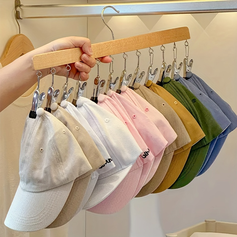 Durmmur Lot De 2 Porte-chapeaux – Organisateur Et Support Pour Casquettes, Adhésif Puissant/mur Percé Pour