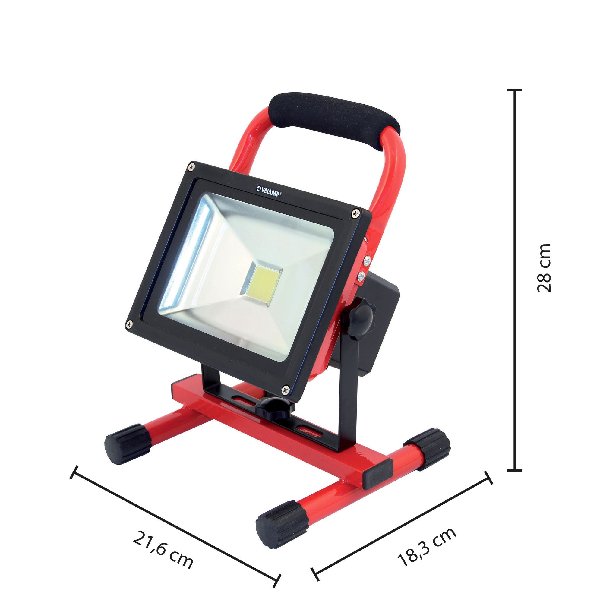 CYCLOP: Projecteur LED COB 1200lm, 20W, rechargeable - 3