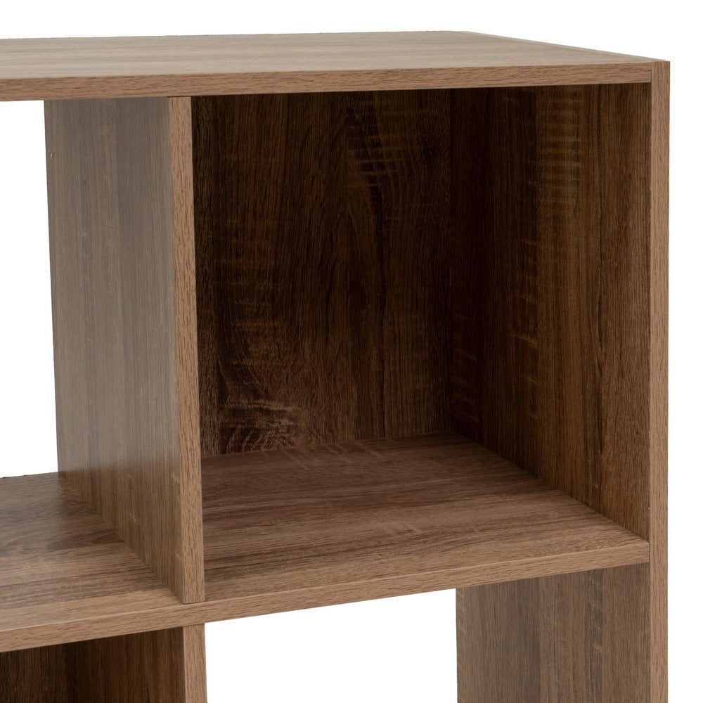 Étagère cube avec étagères en MDF naturel, 60x62 cm CasaSelección - 4