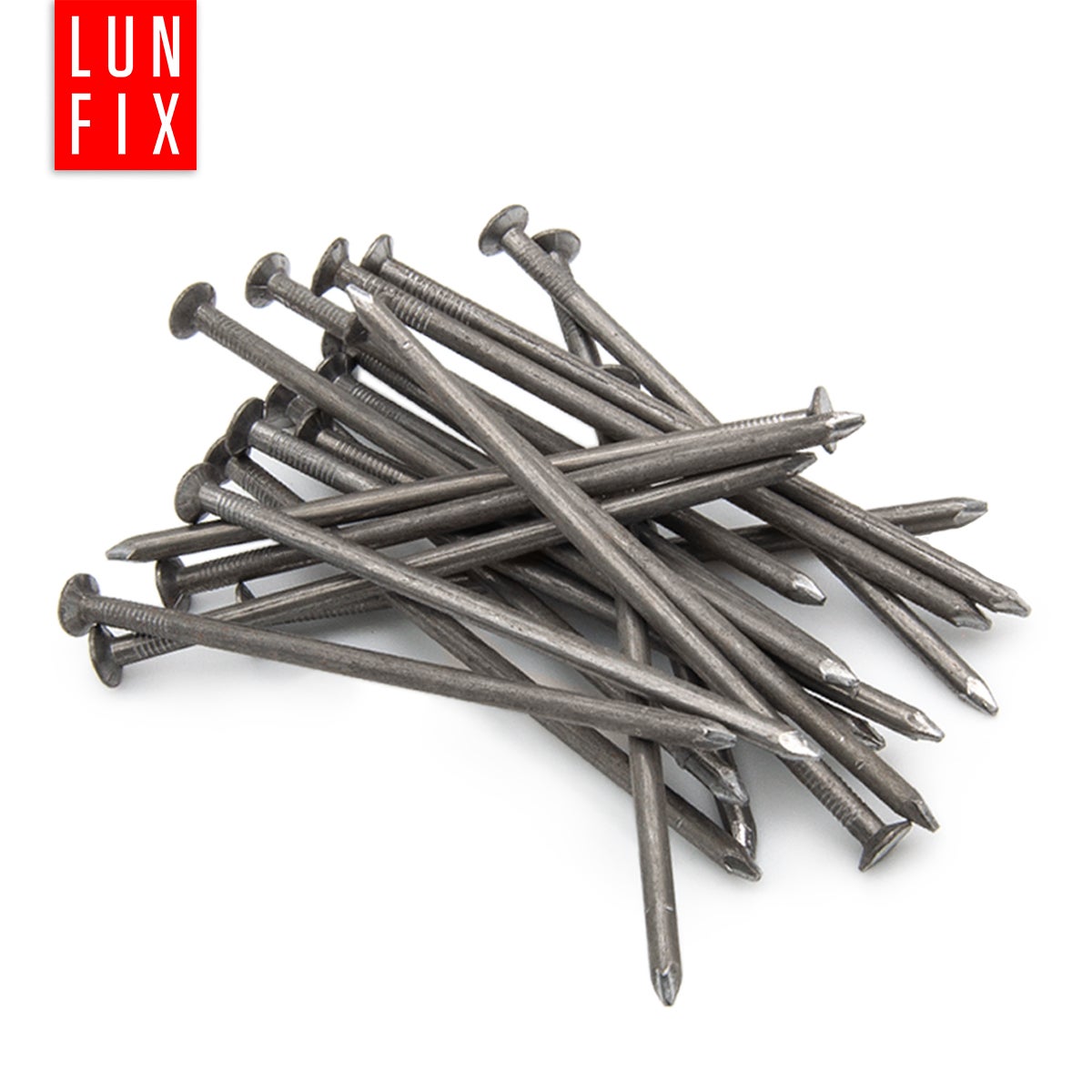 Gwoździe 3,5x90 mm budowlane czarne 5kg ok. 750szt. - 6