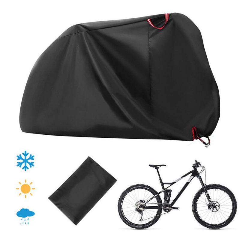 Pokrowiec na rower, wodoodporny pokrowiec na rower do użytku na zewnątrz, wykonany z wysokiej jakości tkaniny poliestrowej Oxford 210D, ochrona przed